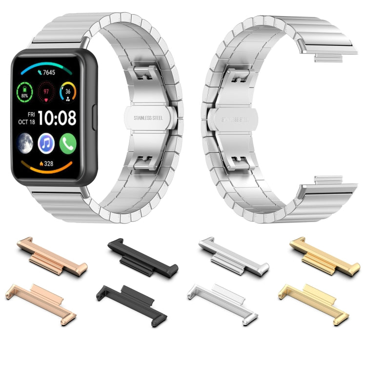 For Huawei Watch Fit 2 2 in 1 Metal Watch Band Connectors – Durable Build, Easy to Use