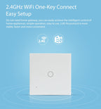 NEO NAS-SC01W Wireless WiFi EU Smart Light Control Switch 1Gang, 1 Gang – TPU