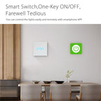 NEO NAS-SC03W Wireless WiFi EU Smart Light Control Switch 3Gang, 3 Gang