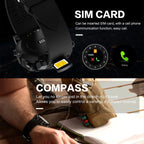 S3 Smart Watch – 1.39" Screen, IP67 Waterproof, Heart Rate Monitoring