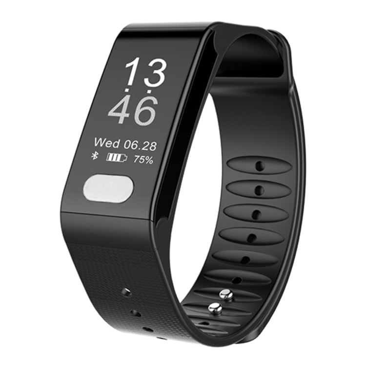 TLW T6 Fitness Tracker 0.96 inch OLED Display Wristband Smart Bracelet, Support Sports Mode / ECG / Heart Rate Monitor / Blood Pressure / Sleep Monitor, T6 Black, T6 Blue, T6 Red T6 Black Black