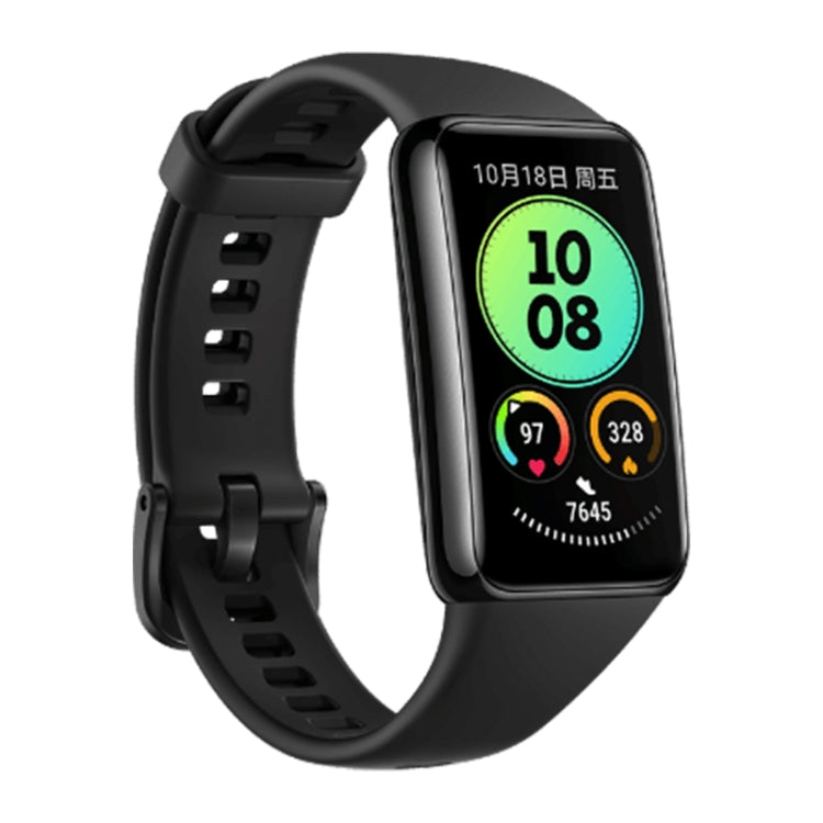 Original Huawei Band 6 Pro 1.47 inch AMOLED Color Screen Bluetooth 5.0 5ATM Waterproof Smart Wristband Bracelet, Support Body Temperature Detection / Blood Oxygen Monitoring / Sleep Monitoring / NFC Smart Card Swiping / 96 Sports Modes
