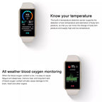 Original Huawei Band 6 Pro 1.47 inch AMOLED Color Screen Bluetooth 5.0 5ATM Waterproof Smart Wristband Bracelet, Support Body Temperature Detection / Blood Oxygen Monitoring / Sleep Monitoring / NFC Smart Card Swiping / 96 Sports Modes