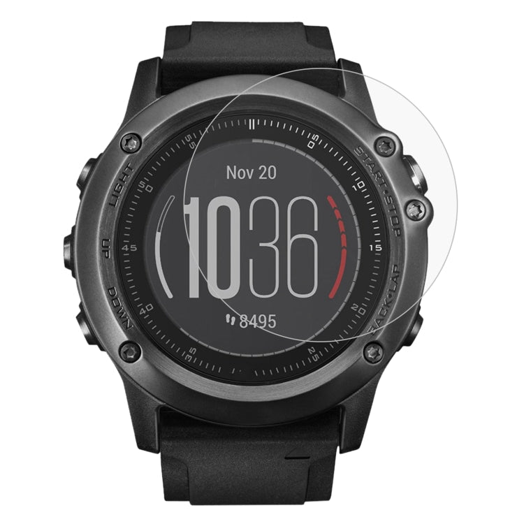 ENKAY Hat-Prince for Garmin Fenix 3 HR Smart Watch 0.2mm 9H Surface Hardness 2.15D Curved Edge Tempered Glass Film Default Title