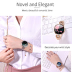 AK15 Fashion Smart Female Bracelet, 1.08 inch Color LCD Screen, IP67 Waterproof, Support Heart Rate Monitoring / Sleep Monitoring / Remote Photography