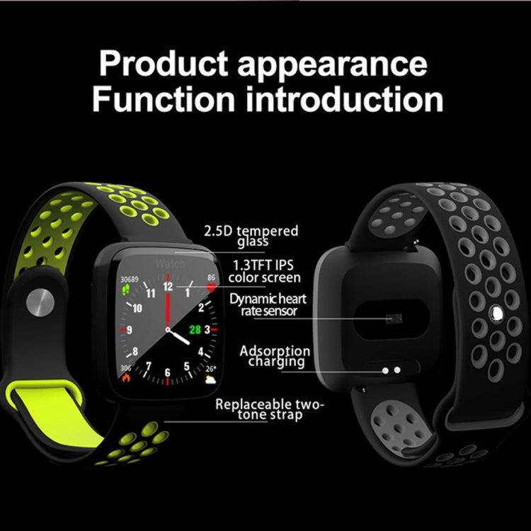 F15 1.3 inch TFT IPS Color Screen Smart Bracelet, Support Call Reminder/ Heart Rate Monitoring /Blood Pressure Monitoring/ Sleep Monitoring/Blood Oxygen Monitoring – Bluetooth