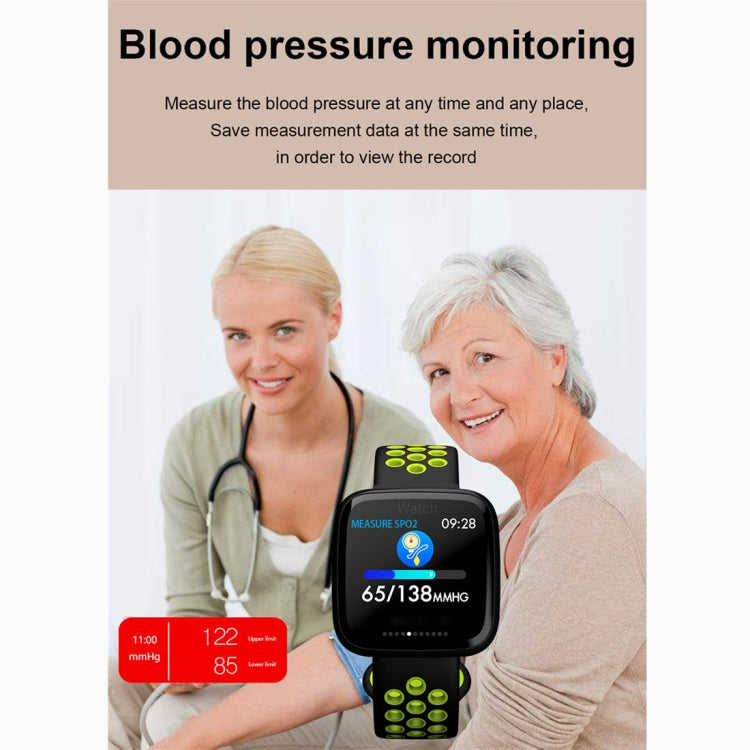 F15 1.3 inch TFT IPS Color Screen Smart Bracelet, Support Call Reminder/ Heart Rate Monitoring /Blood Pressure Monitoring/ Sleep Monitoring/Blood Oxygen Monitoring – Bluetooth