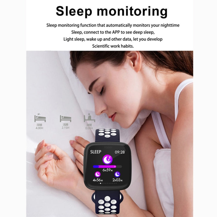 F15 1.3 inch TFT IPS Color Screen Smart Bracelet, Support Call Reminder/ Heart Rate Monitoring /Blood Pressure Monitoring/ Sleep Monitoring/Blood Oxygen Monitoring – Bluetooth
