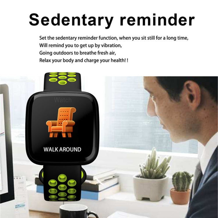 F15 1.3 inch TFT IPS Color Screen Smart Bracelet, Support Call Reminder/ Heart Rate Monitoring /Blood Pressure Monitoring/ Sleep Monitoring/Blood Oxygen Monitoring – Bluetooth