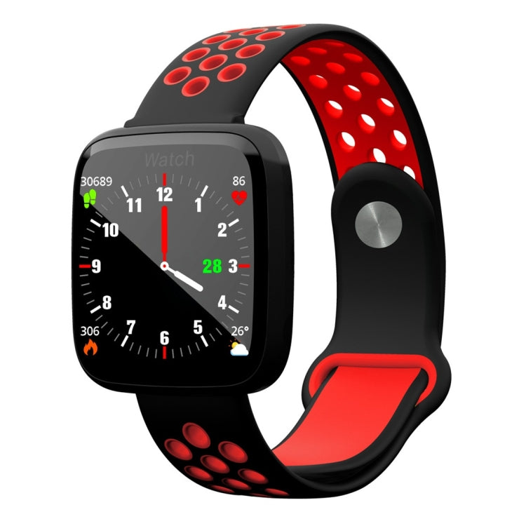 F15 1.3 inch TFT IPS Color Screen Smart Bracelet, Support Call Reminder/ Heart Rate Monitoring /Blood Pressure Monitoring/ Sleep Monitoring/Blood Oxygen Monitoring – Bluetooth Red