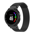 Milanese Watch Band for Garmin Forerunner 235 22cm, 22cm 22cm Black