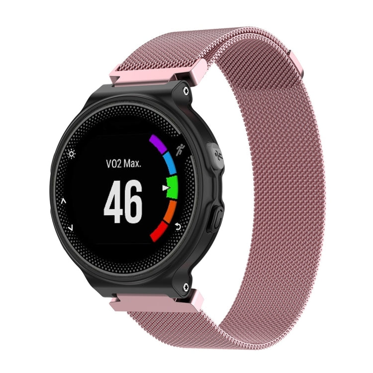 Milanese Watch Band for Garmin Forerunner 235 22cm, 22cm 22cm Pink