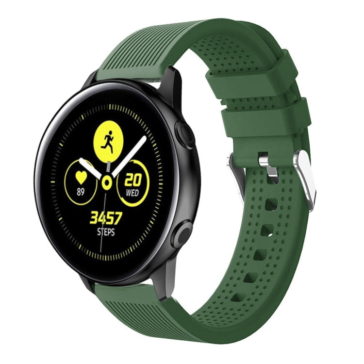 Watch Band – Silicone (Garmin Vivoactive 3) Army Green