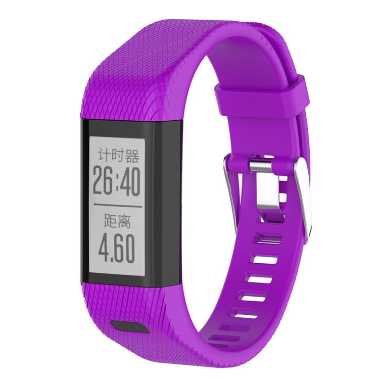 Watch Band – Silicone (Garmin Vivosmart HR) Purple