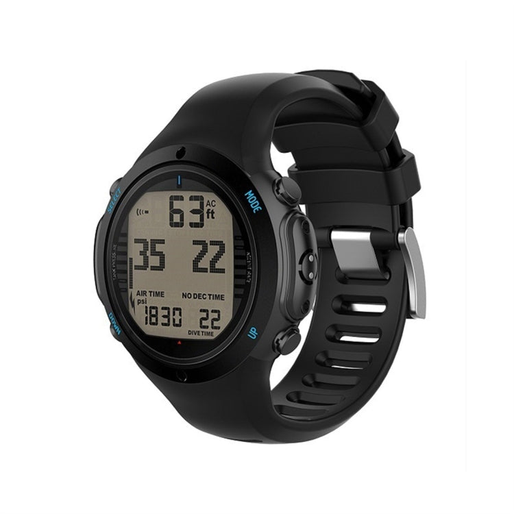 Watch Band – Silicone (Suunto D6i) Black