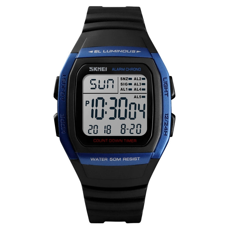 Digital Watch – 50m Waterproof #2 Blue