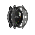 For Garmin Fenix 6X TPU Half Coverage Smart Watch Protevtice Case, For Garmin Fenix 6X For Garmin Fenix 6X Black