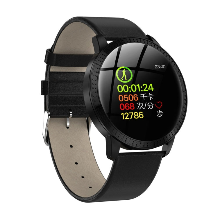 CF18 Smart Watch – 1.22" Screen, IPX67 Waterproof, Blood Pressure Monitoring Black