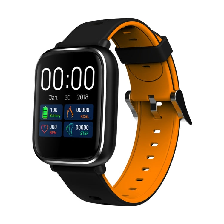 Q58S Smart Watch – 1.3" Screen, IP67 Waterproof, Blood Pressure Monitoring Orange