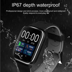 Q58S Smart Watch – 1.3" Screen, IP67 Waterproof, Blood Pressure Monitoring