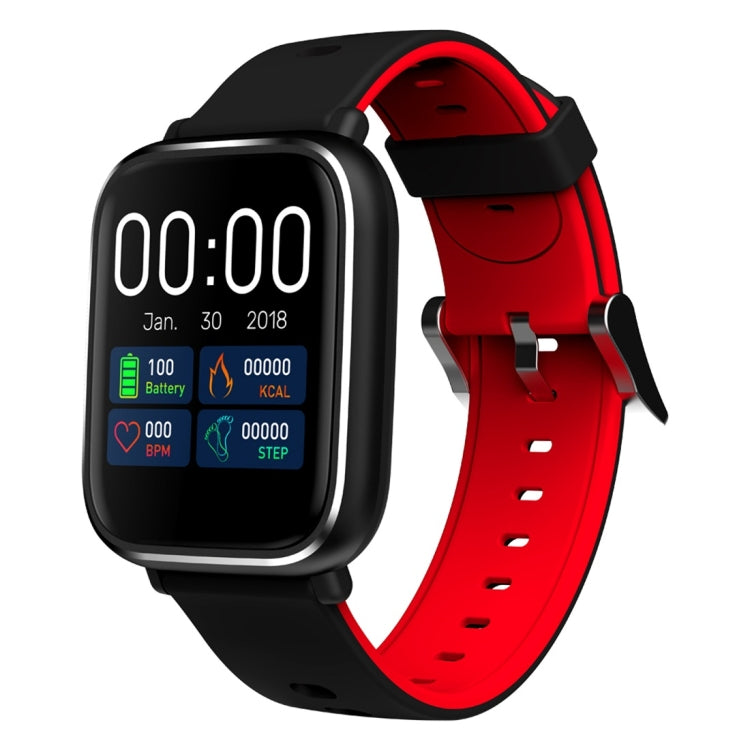 Q58S Smart Watch – 1.3" Screen, IP67 Waterproof, Blood Pressure Monitoring Red