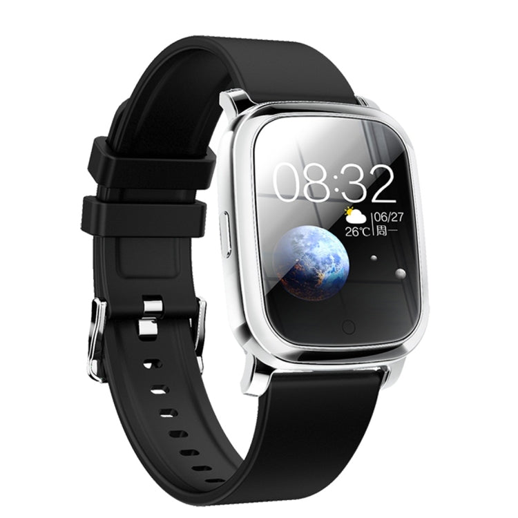 CV06 Watch Band – 1.3" Screen, Blood Pressure Monitoring, Heart Rate Monitoring Black Silver