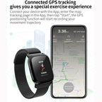 CV06 Watch Band – 1.3" Screen, Blood Pressure Monitoring, Heart Rate Monitoring