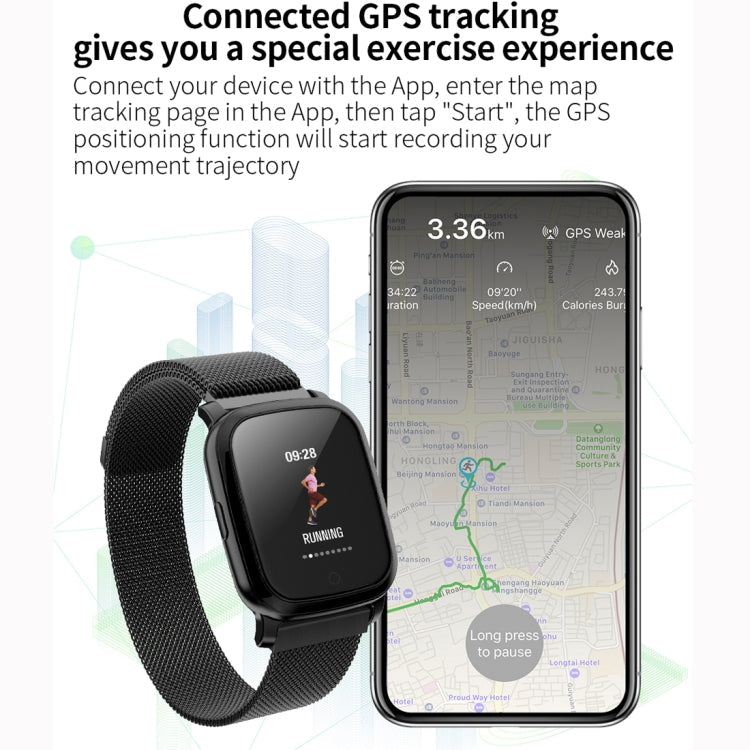 CV06 Watch Band – 1.3" Screen, Blood Pressure Monitoring, Heart Rate Monitoring