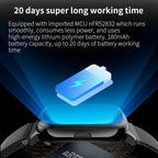 CV06 Watch Band – 1.3" Screen, Blood Pressure Monitoring, Heart Rate Monitoring