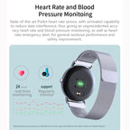 CV08C Watch Band – 1.0" Screen, Blood Pressure Monitoring, Heart Rate Monitoring