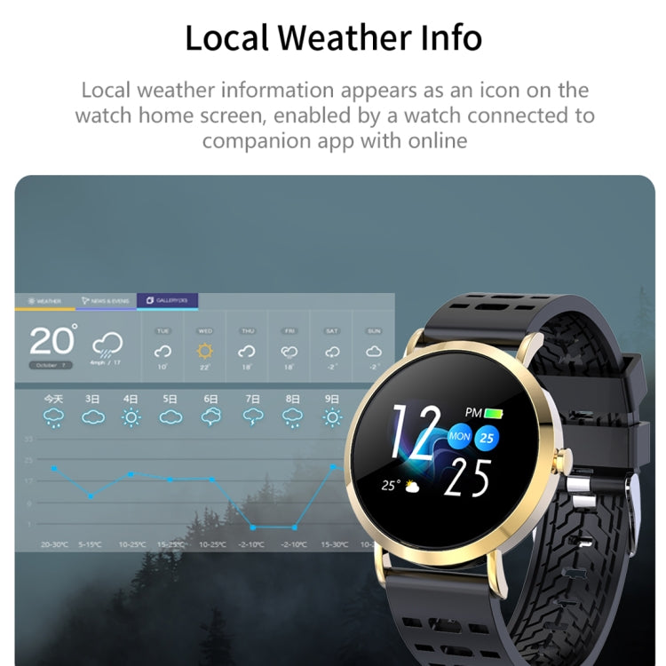CV08C Watch Band – 1.0" Screen, Blood Pressure Monitoring, Heart Rate Monitoring