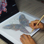 3.5W 5V LED USB Three Level of Brightness Dimmable A4 Acrylic Scale Copy Boards Anime Sketch Drawing Sketchpad, Copy Boards Copy Boards
