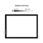 A3 8W 5V LED USB Three Level of Brightness Dimmable Acrylic Scale Copy Boards Anime Sketch Drawing Sketchpad with USB Cable, Three Level of Brightness Dimmable with USB Cable & Power Adapter