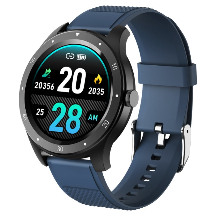 S6 Smart Watch – 1.3" Screen, Blood Pressure Monitoring, Heart Rate Monitoring Blue