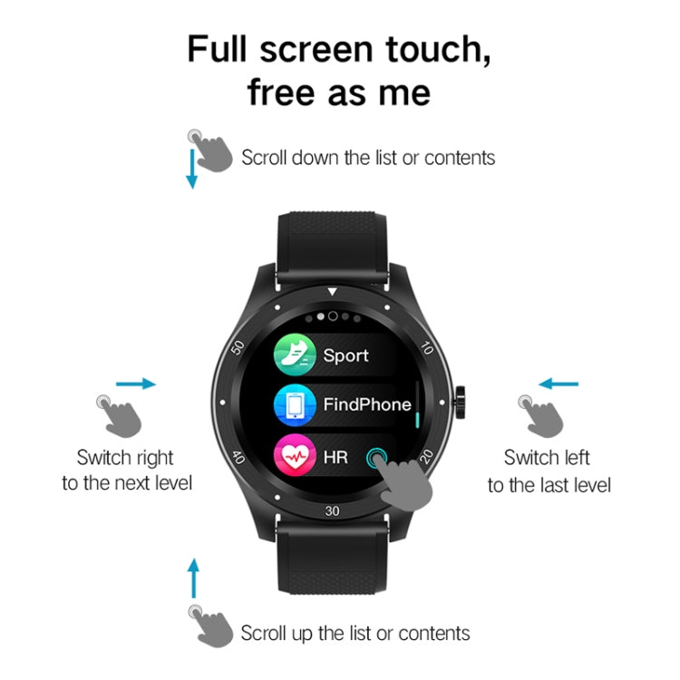 S6 Smart Watch – 1.3" Screen, Blood Pressure Monitoring, Heart Rate Monitoring