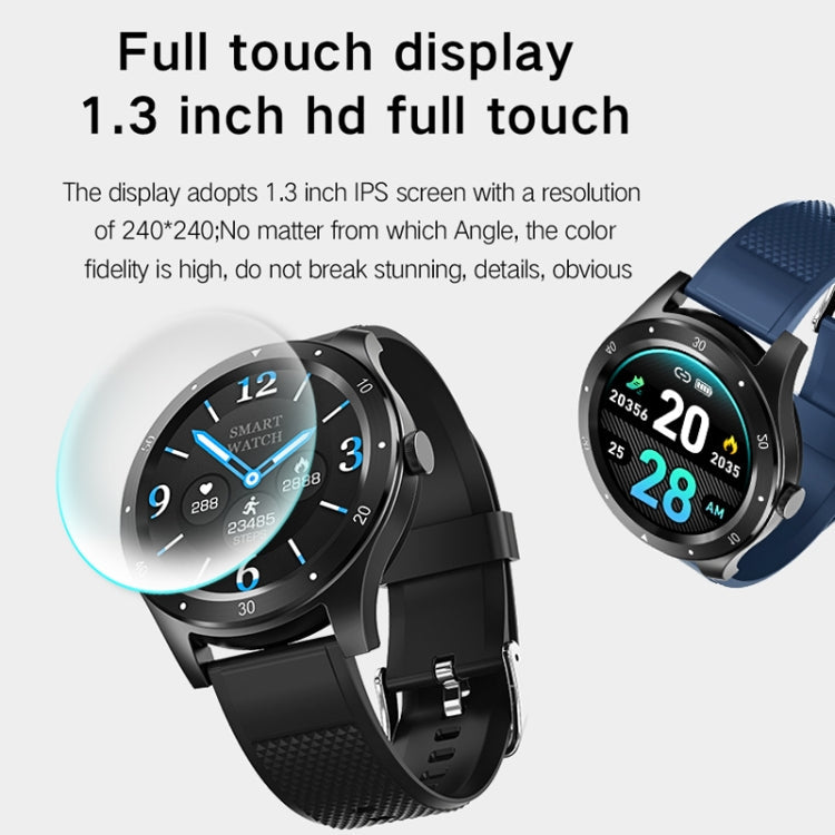 S6 Smart Watch – 1.3" Screen, Blood Pressure Monitoring, Heart Rate Monitoring