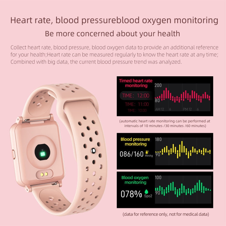 P8 Smart Watch – 1.3" Screen, Blood Pressure Monitoring, Heart Rate Monitoring