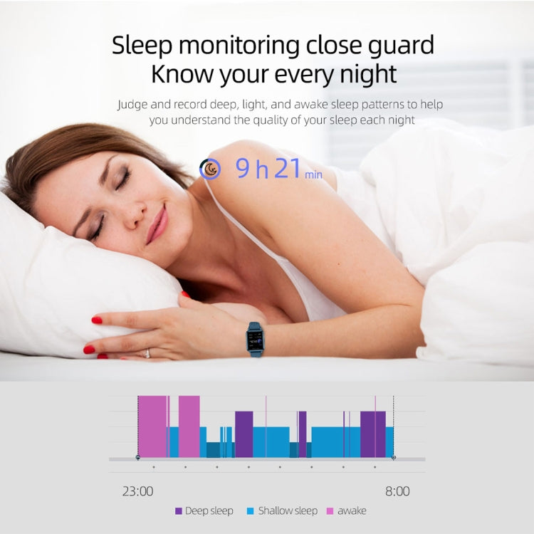 P8 Smart Watch – 1.3" Screen, Blood Pressure Monitoring, Heart Rate Monitoring