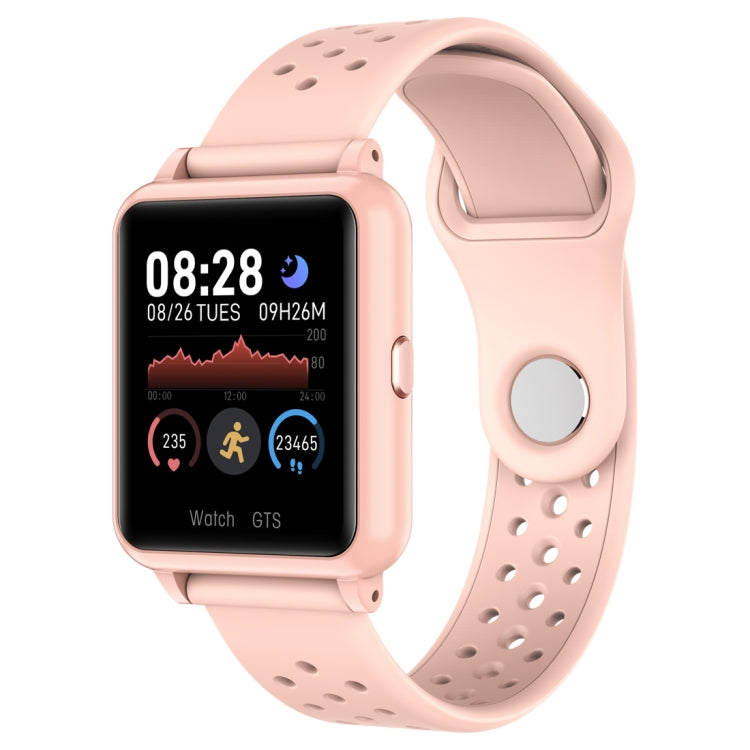 P8 Smart Watch – 1.3" Screen, Blood Pressure Monitoring, Heart Rate Monitoring Pink