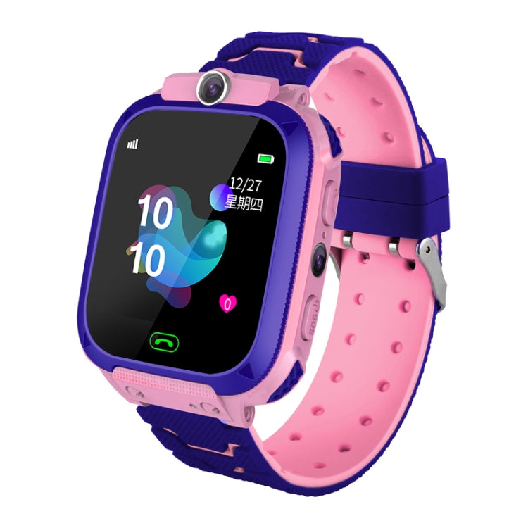 Q12B 1.44 inch Color Screen Smartwatch for Children, Support LBS Positioning / Two-way Dialing / One-key First-aid / Voice Monitoring / Setracker APP Pink
