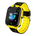Q12B 1.44 inch Color Screen Smartwatch for Children, Support LBS Positioning / Two-way Dialing / One-key First-aid / Voice Monitoring / Setracker APP Yellow