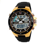 Digital Watch – 1016 Multifunctional Men Outdoor Sports Noctilucent Waterproof Double...