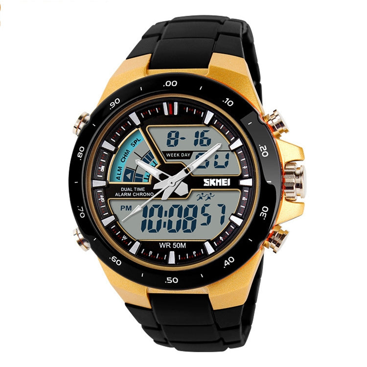 Digital Watch – 1016 Multifunctional Men Outdoor Sports Noctilucent Waterproof Double...