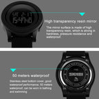 Digital Watch – 1142 Multifunctional Men Outdoor Sports Noctilucent Waterproof Silica...