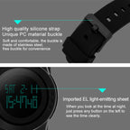 Digital Watch – 1142 Multifunctional Men Outdoor Sports Noctilucent Waterproof Silica...