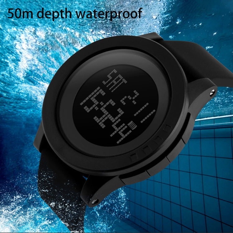 Digital Watch – 1142 Multifunctional Men Outdoor Sports Noctilucent Waterproof Silica...