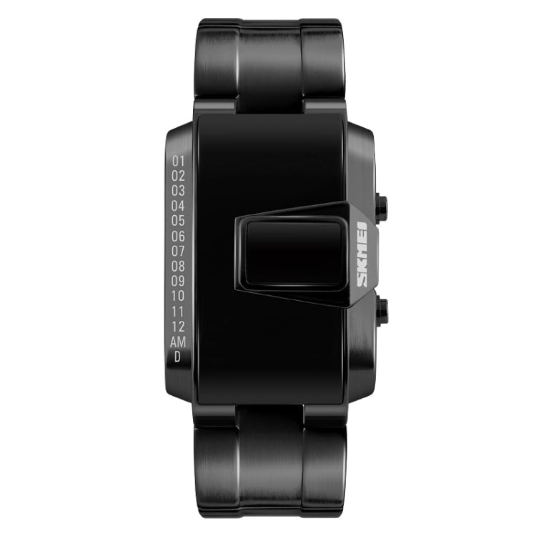 Digital Watch – 1179 Multifunctional Men Outdoor Sports Noctilucent Waterproof LED... Black