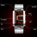 Digital Watch – 1179 Multifunctional Men Outdoor Sports Noctilucent Waterproof LED...