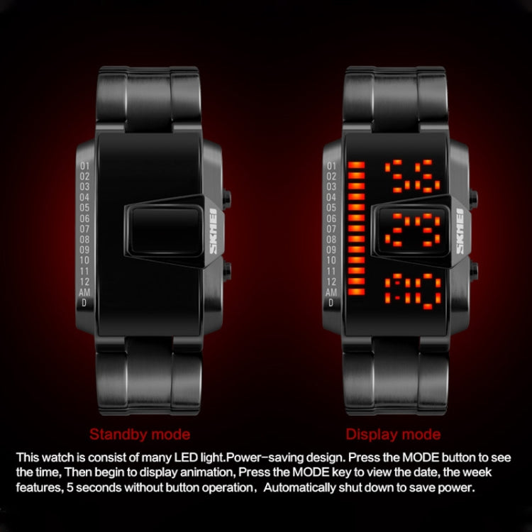 Digital Watch – 1179 Multifunctional Men Outdoor Sports Noctilucent Waterproof LED...