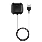 Replacement USB Charger Charging Cable Dock Adapter for Fitbit Versa Smartwatch, Cable Length: 1m Default Title